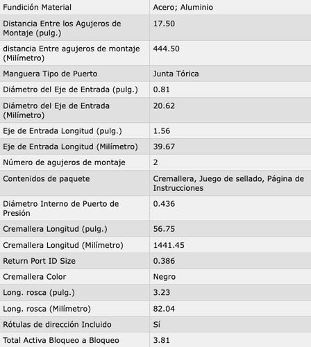 Caja Cremallera Direccion Hidraulica Expedition 2005 Origina