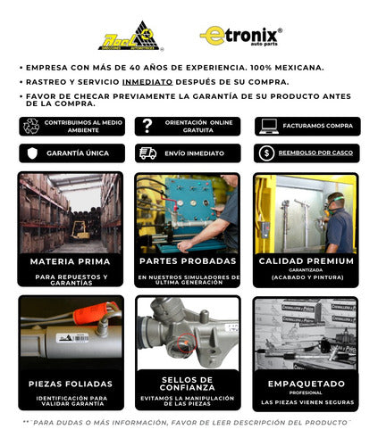 Cremallera Dirección Hidráulica Mercury Zephyr 1978 1979