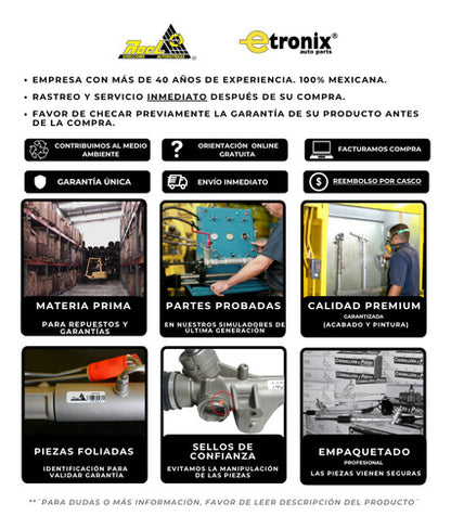 Cremallera Dirección Hidráulica Ford Ghia 1984 A 1994