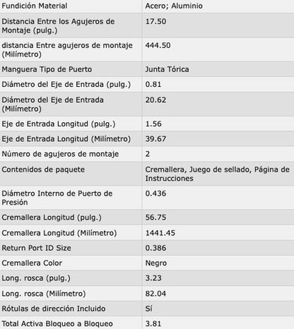 Caja Cremallera Direccion Hidraulica Expedition 2003 Origina