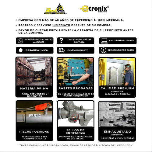 Caja Cremallera Direccion Hidraulica Ford Fairmont (22203f)