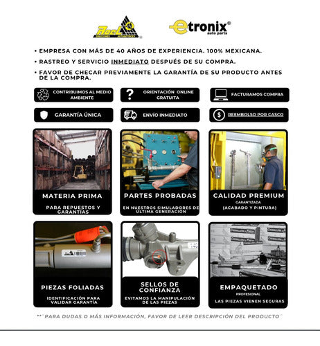 Caja De Dirección Hidraulica Ford Cougar Original