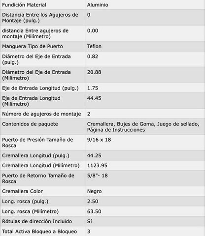 Caja De Dirección Hidraulica Ford Topaz 1987 A 1994