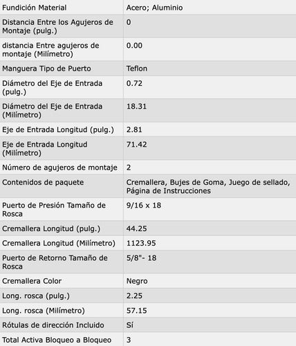 Caja Cremallera Direccion Hidraulica Ford Topaz 1985 1986