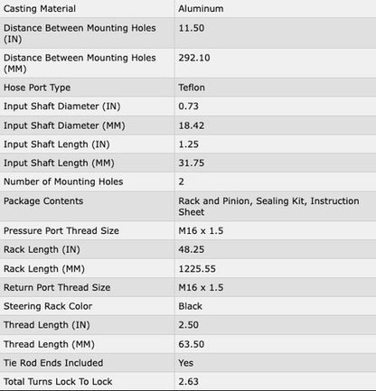 Caja De Dirección Hidraulica Mercury Sable 1993 1994 1995