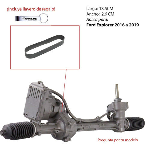 Banda Para Caja Dirección Electroasistida Ford Explorer