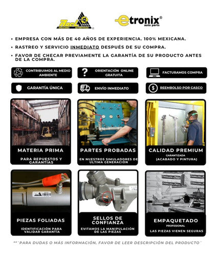 Cremallera Direccion Hidraulica Lincoln Continental 22-218