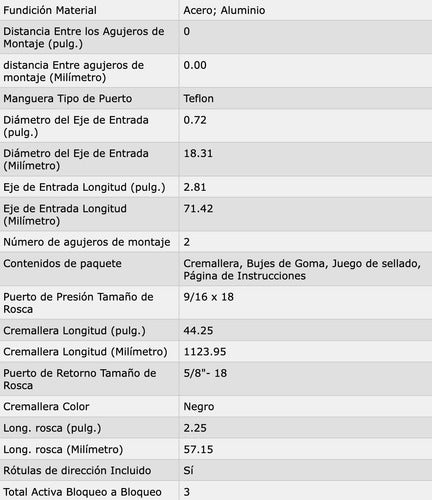 Caja Cremallera Direccion Hidraulica Ford Escort 1983 1984