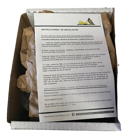 Bomba De Dirección Hidráulica Ford Ranchero 1978