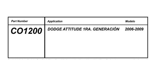 Columna De Direccion Dodge Attitude 2006 2007 2008 2009