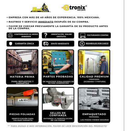 Cremallera Dirección Hidráulica Mercury Bobcat 1975 A 1980