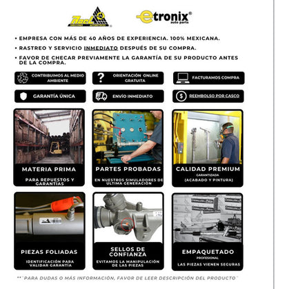 Cremallera Dirección Hidráulica Mercury Bobcat 1975 A 1980