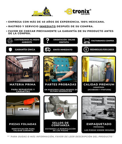 Caja Cremallera Direccion Hidraulica Ford Topaz (22204)