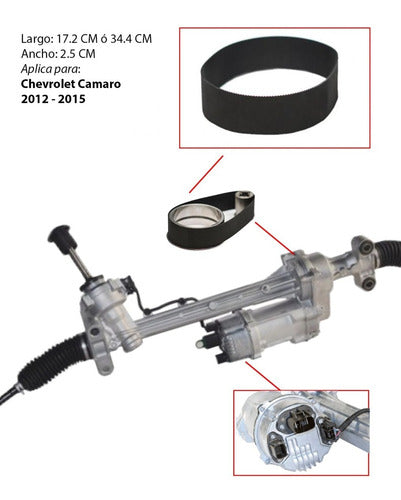Banda Para Caja Dirección Electroasistida Camaro 2012 A 2016