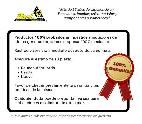 Cremallera Dirección Hidráulica Ford Thunderbird 1991 1992